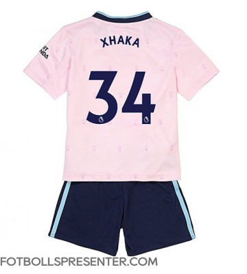 Arsenal Granit Xhaka #34 Tredje tröja Barn 2022-23 Kortärmad (+ korta byxor)